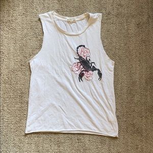 Scorpion + rose tank